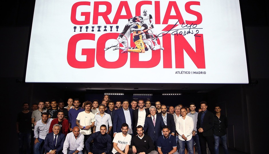 This is how Godín's farewell announcement went